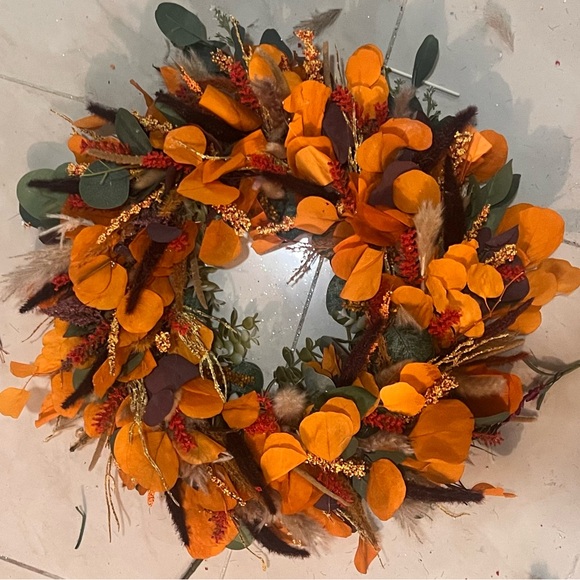 New handmade autumn eucalyptus wreath - Picture 8 of 11